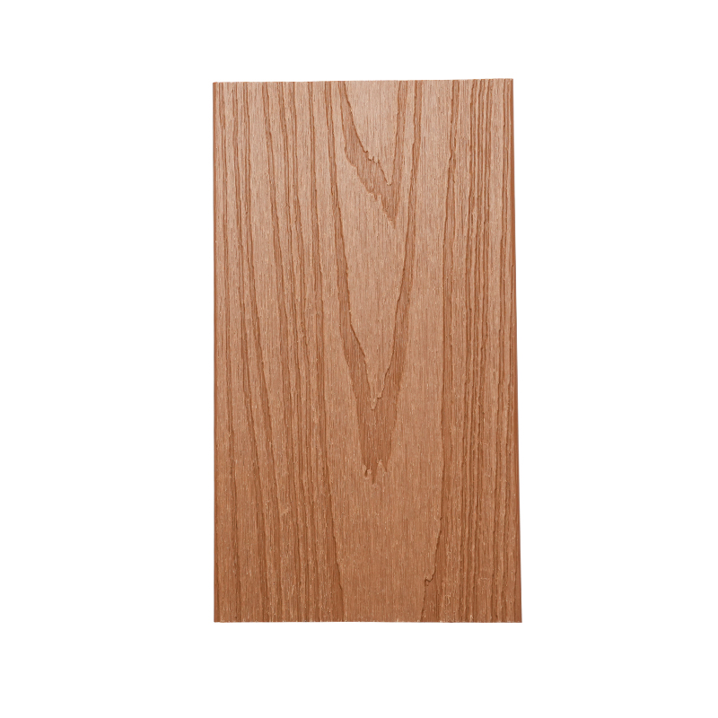 Six-Hole Embossed Double-Sided Extruded Wood Plastic Decking