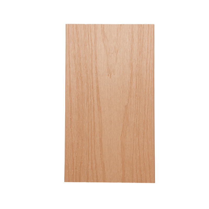 Six-Hole Embossed Double-Sided Extruded Wood Plastic Decking