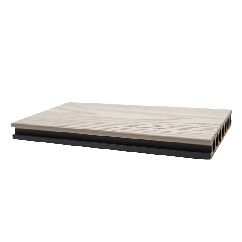 Seven-Hole Embossed Single-Sided Co-Extruded Decking