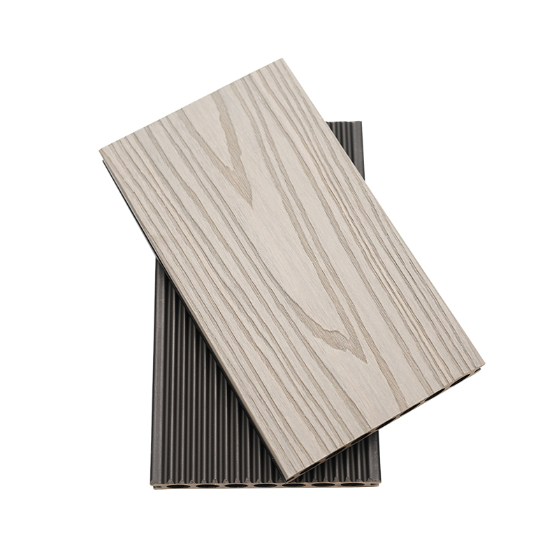 Seven-Hole Embossed Single-Sided Co-Extruded Decking
