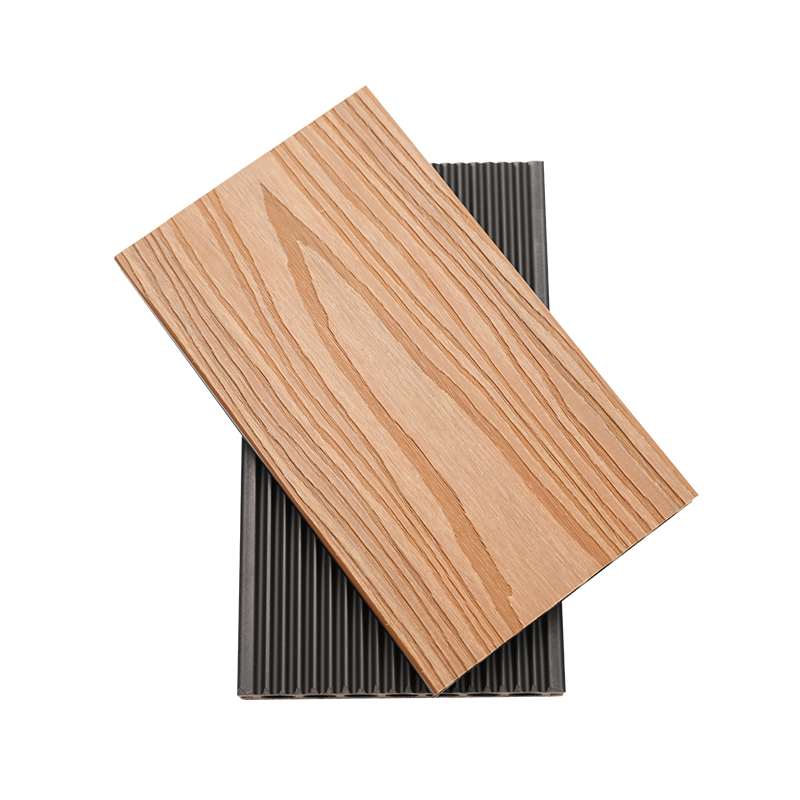 Seven-Hole Embossed Single-Sided Co-Extruded Decking