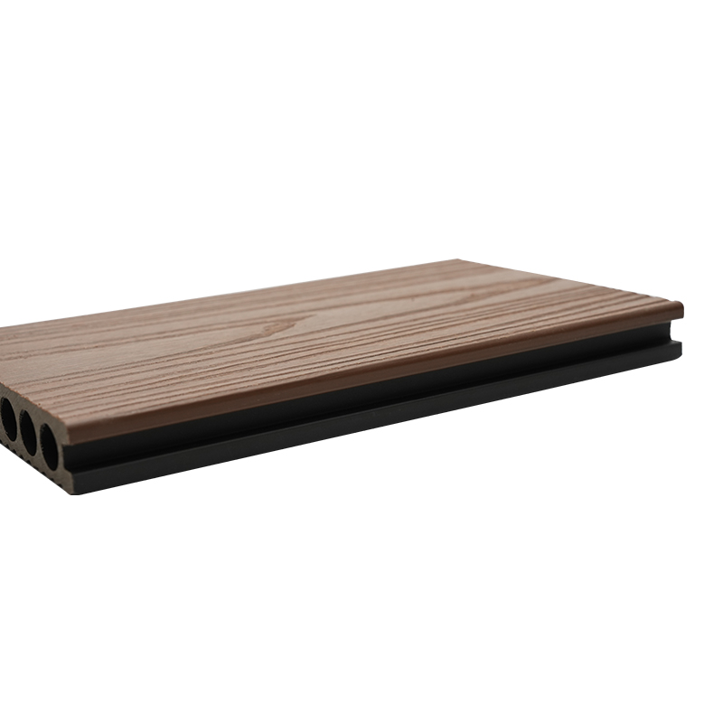 Seven-Hole Embossed Single-Sided Co-Extruded Decking