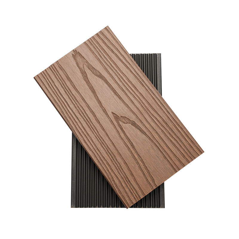 Seven-Hole Embossed Single-Sided Co-Extruded Decking