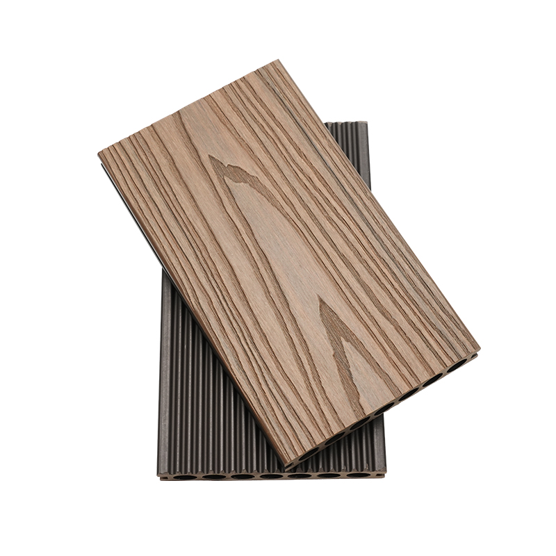 Seven-Hole Embossed Single-Sided Co-Extruded Decking
