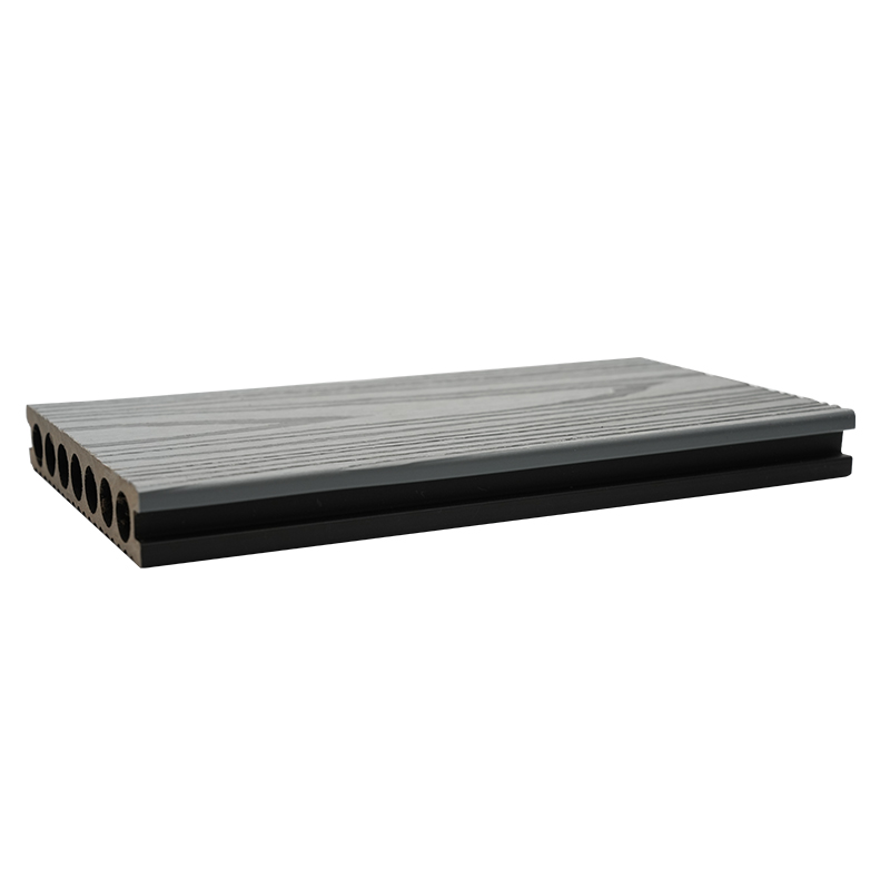 Seven-Hole Embossed Single-Sided Co-Extruded Decking
