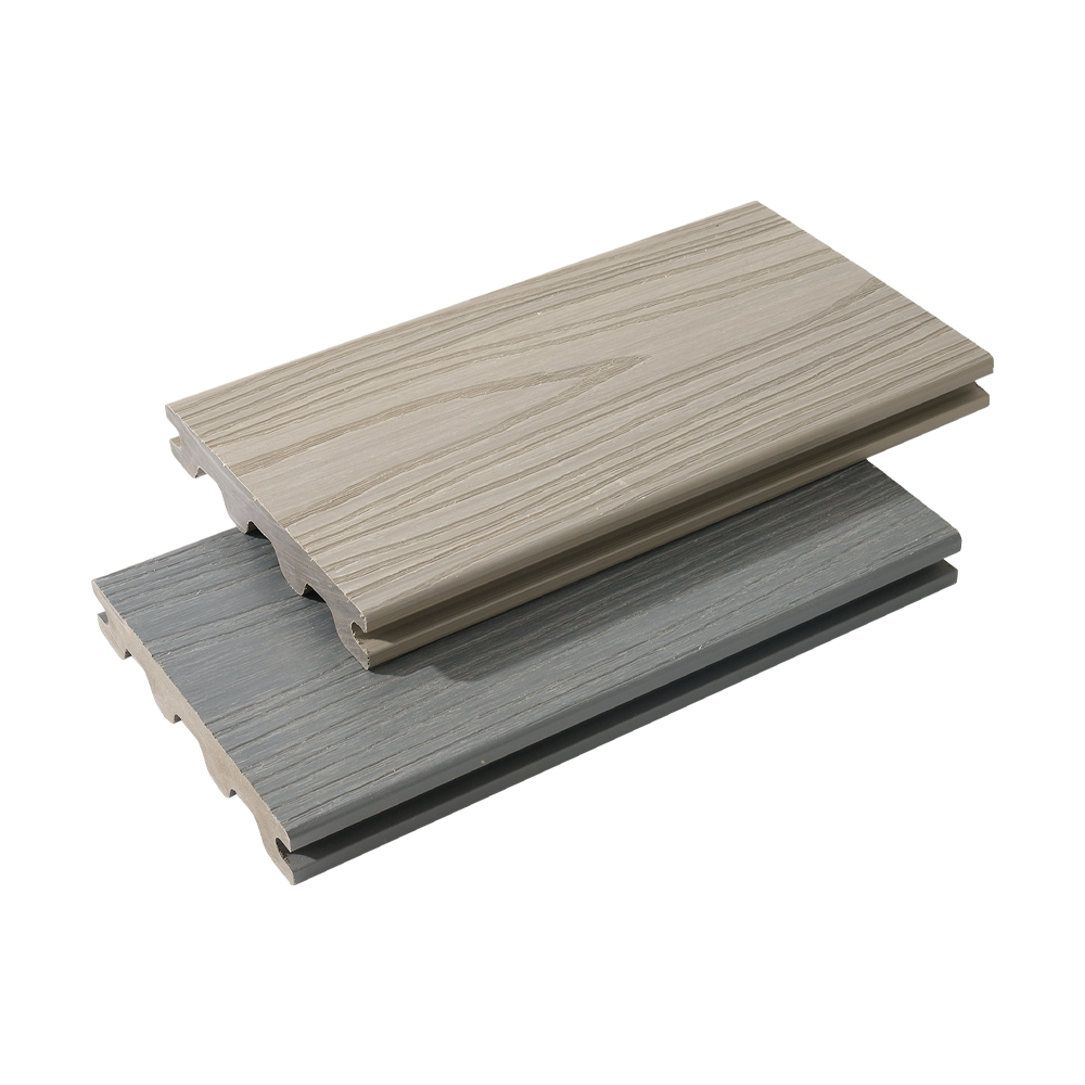 M-Shape Solid WPC Decking