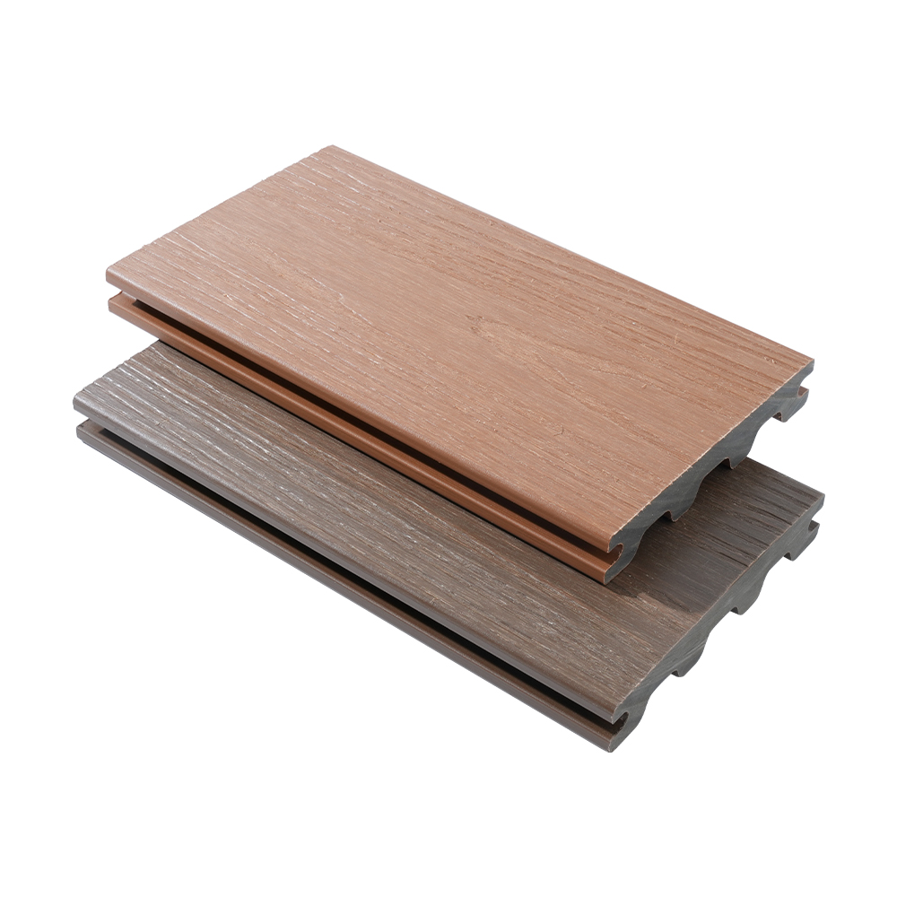 M-Shape Solid WPC Decking