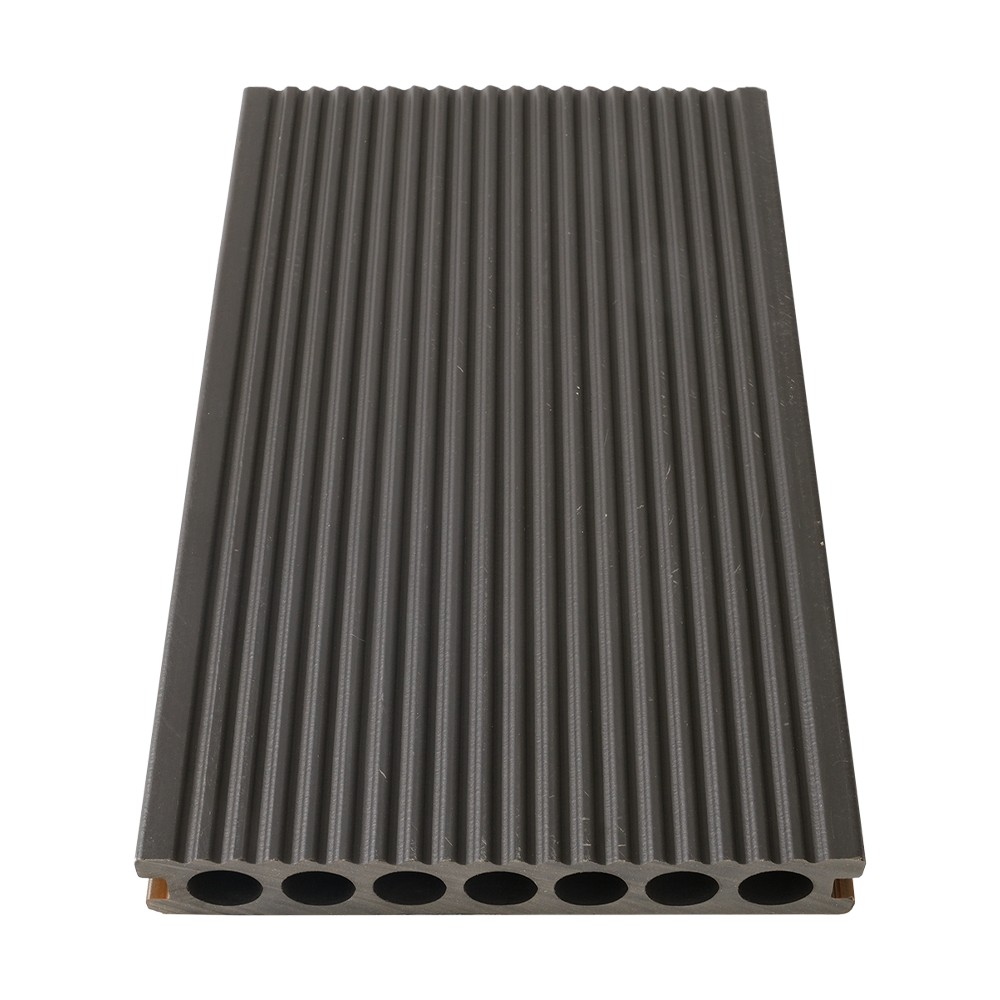 Seven Hole Co-extrusion WPC Decking（Single-Sided Fine Lines）