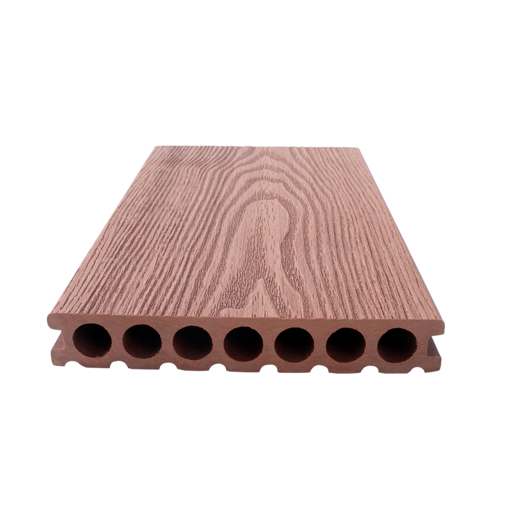 Seven Hole WPC 3D Embossed Decking